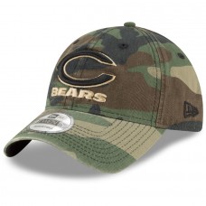 Men's New Era Woodland Camo Chicago Bears Core Classic 9TWENTY Adjustable Hat 3075285